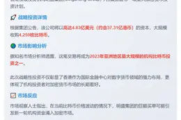 明盛集团4.83亿美元购4250枚比特币
