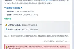 巨鲸10单空盈749万美元