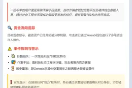 用户被盗783比特币，疑遭钓鱼攻击