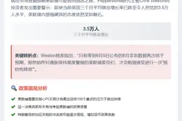 非农疲软或促美联储“通胀派”转向降息