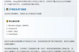上市矿企产出超32%比特币