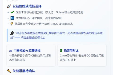 欧洲央行探索数字欧元上链计划