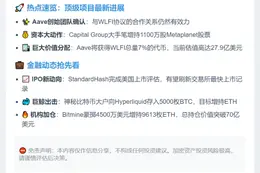 8月24日23btc晨讯：隔夜要闻速览
