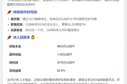 巨鲸清仓10,425ETH套现4973万美元