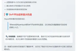 海斯预测加密牛市至2028