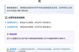 上周比特币现货ETF净流出超1万枚