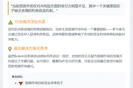 Buterin：预测市场因无收益对冲乏味