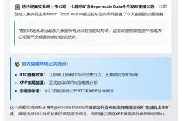 Hyperscale Data保留BTC并增持XRP