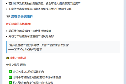 英伟达财报恐冲击加密市场
