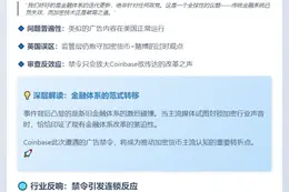Coinbase广告遭禁引热议 改革呼声难掩
