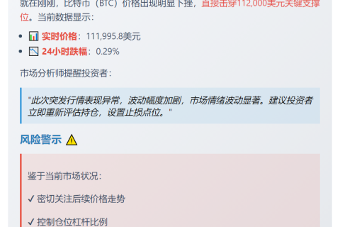 BTC失守11.2万美元