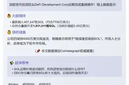 DeFi Corp.增持40.7万SOL，价值7700万美元