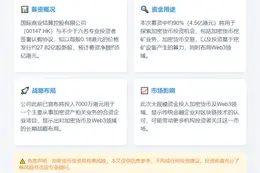国际商业结算拟募5亿港元投加密货币及Web3