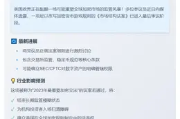 美参议员拟9月底审议加密货币新法案
