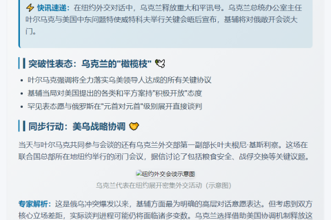 乌愿与俄领导层直接对话