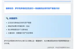 萨尔瓦多转移比特币资金