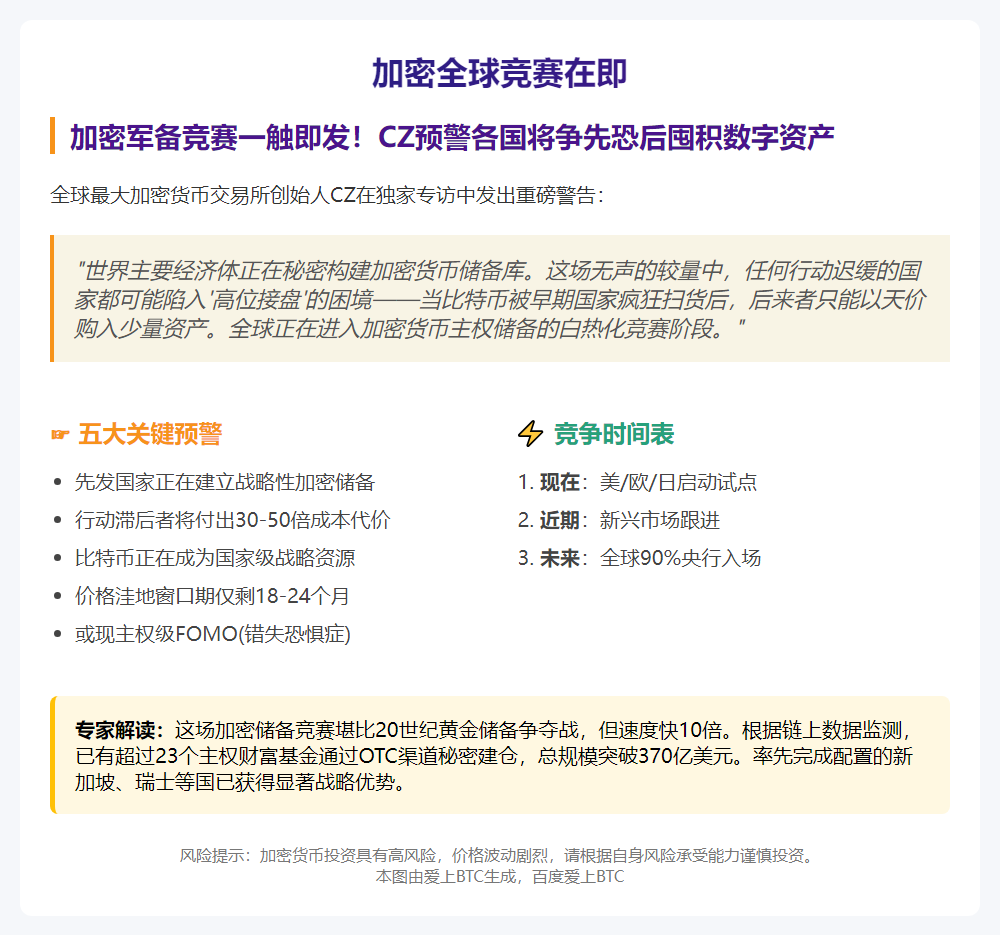 加密全球竞赛在即