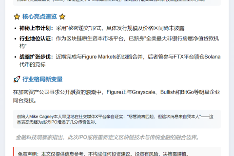 Figure Technology申请美国IPO