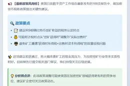 白宫建议比特币矿工仅在售出时缴税