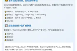 首家矿企Sazmining整合Square支付