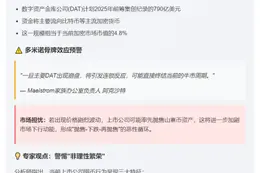 上市企业囤币潮引市场担忧恐冲击币价