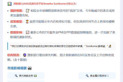鲍威尔杰克逊霍尔讲话或趋谨慎