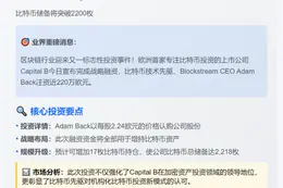 Capital B获投220万欧元，将增持17枚比特币