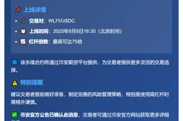 币安上线WLFIUSDC永续合约