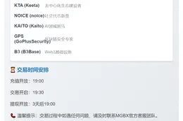 MGBX 19:30上线5种现货交易