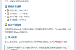 "Tom Lee：Bitmine获2000万投资推进登月计划"