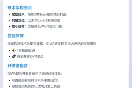 GIWA链采用OPStack构建