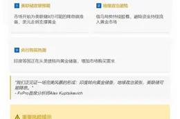 金价续涨 谨防高位获利了结