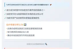 波兰副部长：比特币属金融市场
