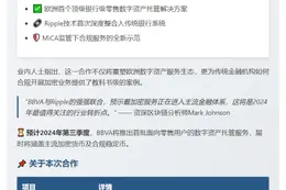 BBVA 采用 Ripple 技术托管数字资产