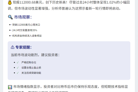 BTC破11.2万美元