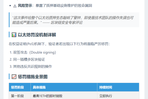 以太坊39名验证者因SSV错误遭罚没