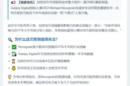比特币年底或迎大涨