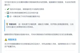 2025年底前美联储料降息两次