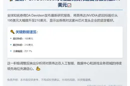 DA Davidson上调英伟达目标价至210美元