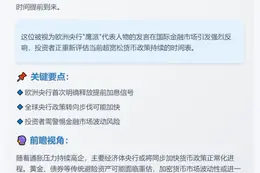 欧洲央行称全球加息或提前