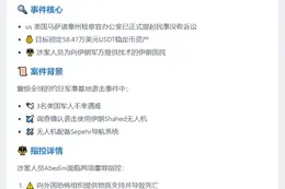 美司法部追缴伊朗无人机供应商50万USDT