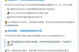 WORLD3投资Hash Global BNB基金
