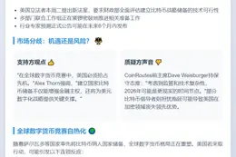 美或今年建立比特币战略储备