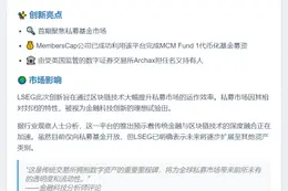 伦敦证交所推私募基金区块链平台
