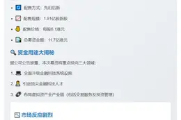 云锋金融配售1.9亿股 盘中跌12%