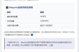美股公司Sequans加仓34枚比特币