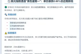 美元指数跌0.68%