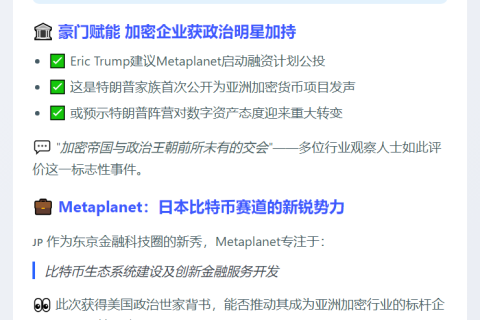 Metaplanet日本比特币融资计划投票
