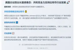 共和党力推美国比特币发展