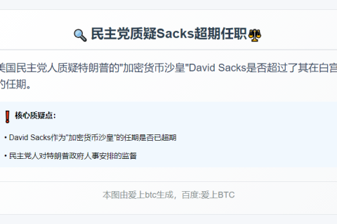 民主党质疑Sacks超期任职